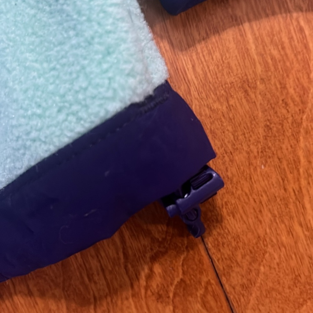 The North Face Fleece Polartec Jacket Size XS Green Purple Gorpcore Outdoors - Picture 6 of 7